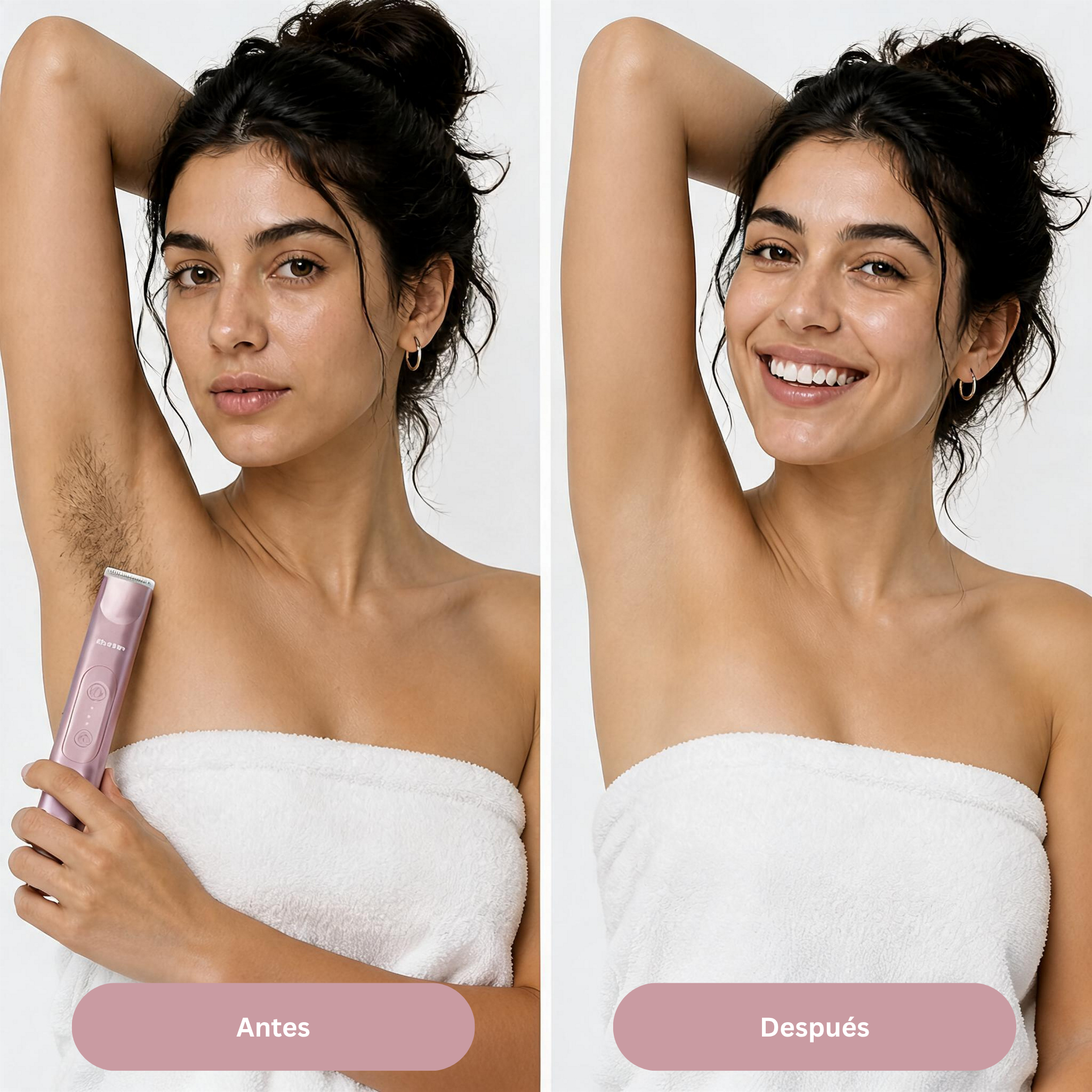 Depiladora Corporal y Facial 2 en 1
