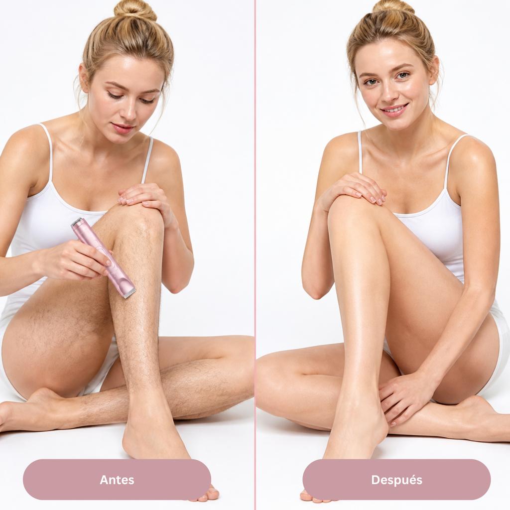 Depiladora Corporal y Facial 2 en 1